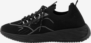 Pull&Bear Sneaker in Schwarz