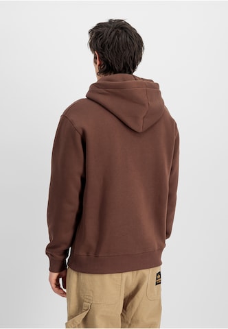 ALPHA INDUSTRIES Sweatshirt in Braun