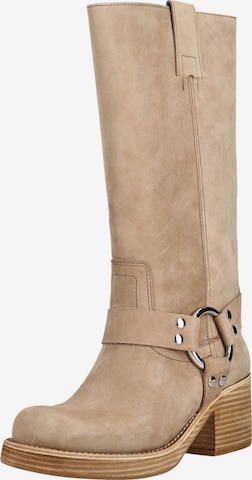 Bottes Jeffrey Campbell en beige : devant
