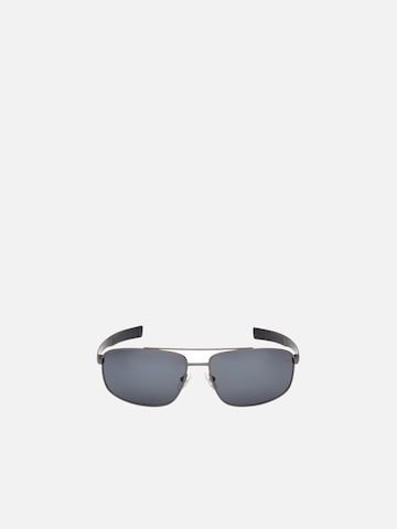 TIMBERLAND - Gafas de sol 'Timberland TB00061 Shiny pale gold 62/16/140 MAN Sunglasses' en gris: frente