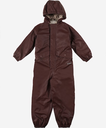 Wheat Funktionsanzug 'Thermo Rainsuit Aiko' in Lila: front