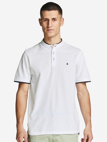 JACK & JONES Shirt 'Paulos Mao' in Black