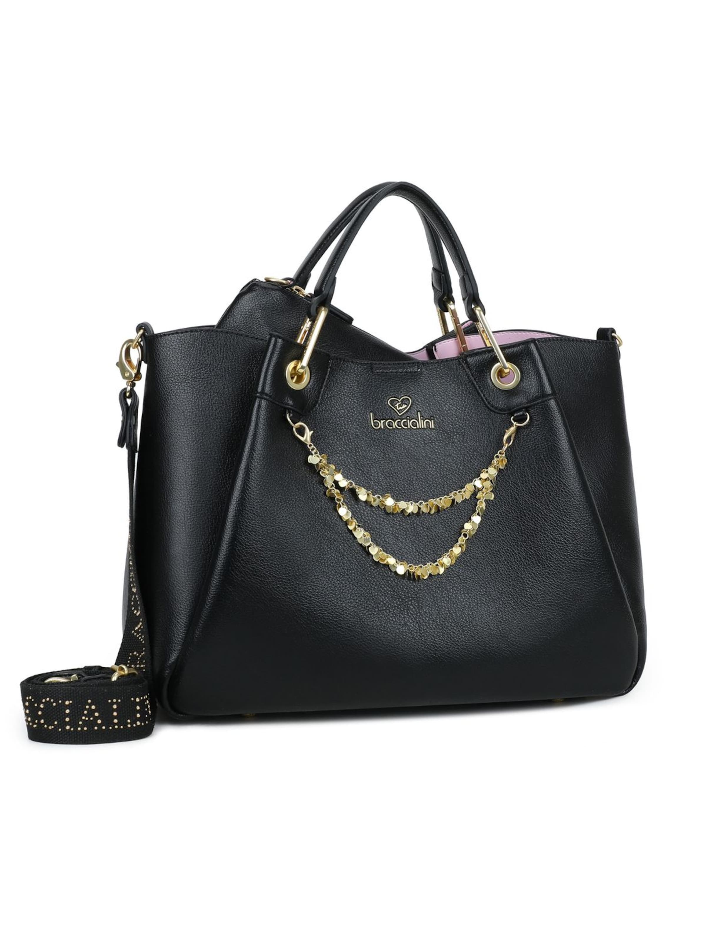 Borsa a mano 'Amy' di Braccialini in nero