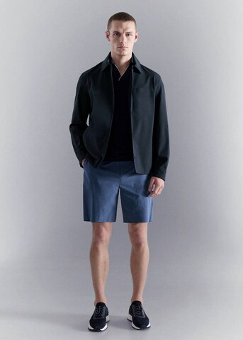 MANGO MAN Shirt in Blue