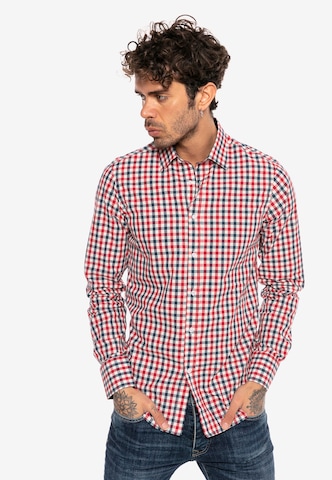 Redbridge Regular fit Button Up Shirt 'Toledo' in Mixed colors: front