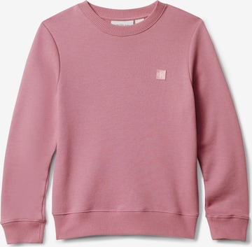 Felpa di Calvin Klein Jeans in lilla: frontale