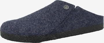 Papuci de casă 'Zermatt' de la BIRKENSTOCK pe albastru: față