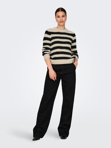 ONLY Sweater 'ONLJESSICA' in Beige