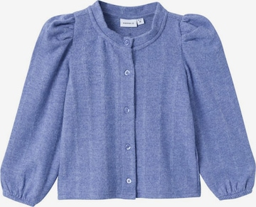 NAME IT Knit Cardigan in Blue: front