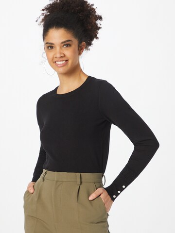 Dorothy Perkins Sweater in Black: front