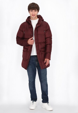 Veste d’hiver MO en rouge