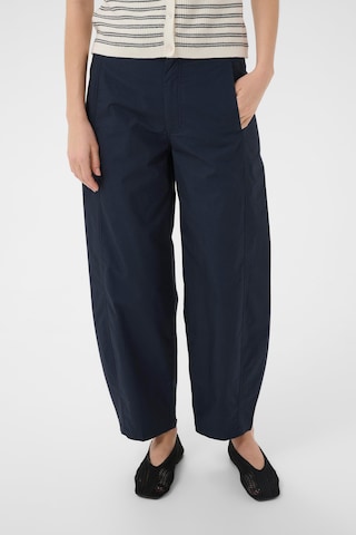Part Two Hose 'PW Atimas' in Blau: Vorderseite