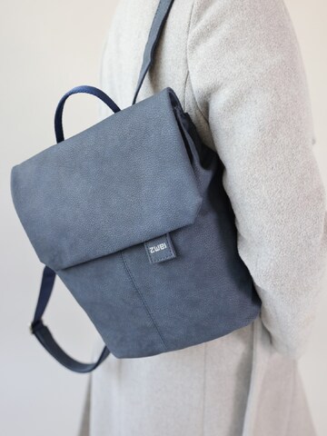 ZWEI Backpack 'MADEMOISELLE.M MR8' in Blue