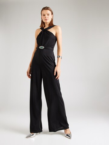 Tuta jumpsuit di Lauren Ralph Lauren in nero: frontale