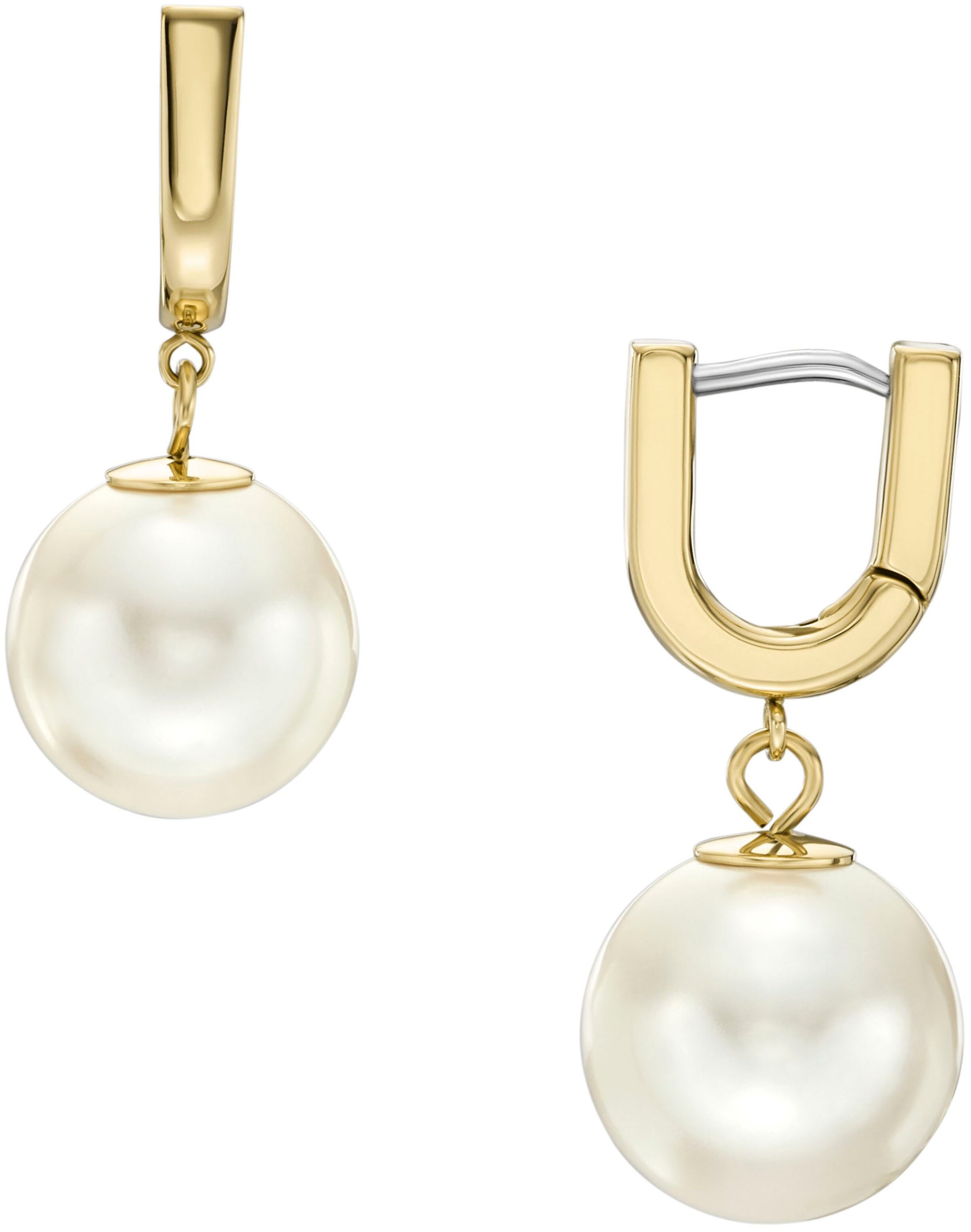 FOSSIL Ohrringe 'Heritage' in Gold: Vorderseite