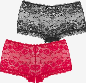 Slip de la PETITE FLEUR GOLD pe roșu: față