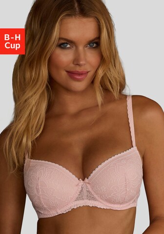 LASCANA T-shirt Bra in Pink