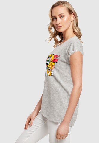 T-shirt 'Tom And Jerry - Thumbs up' ABSOLUTE CULT en gris