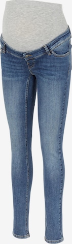 MAMALICIOUS Skinny Jeans 'Kansas' in Blue: front