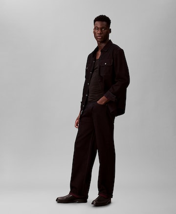 Calvin Klein Jeans Wide leg Jeans in Zwart