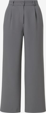 Pantaloni con pieghe 'Seyra' di fashionshowcase in grigio: frontale