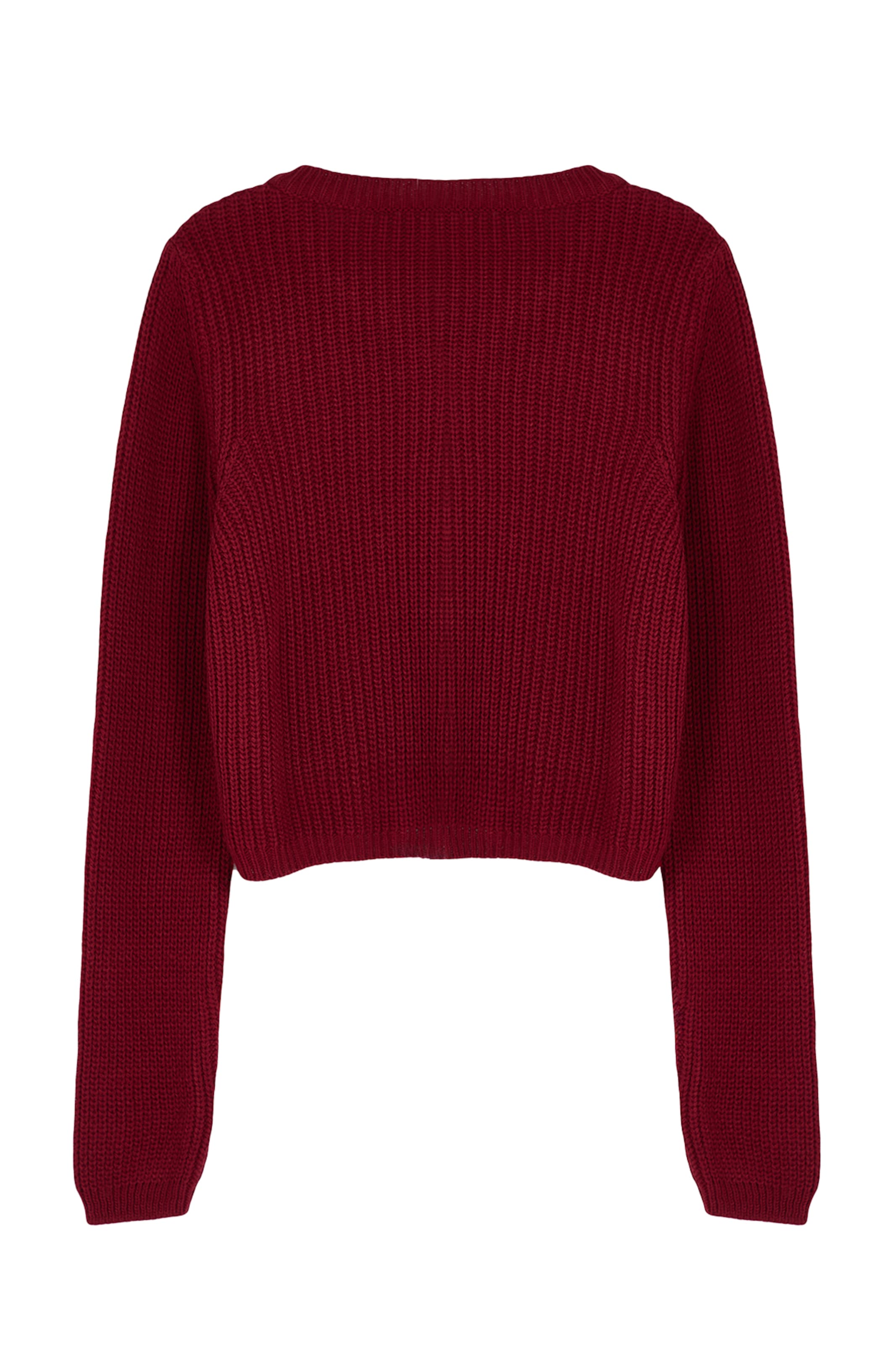 Trendyol - Cárdigan en rojo