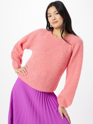 BRUUNS BAZAAR Sweter 'Vinca Tonja' w kolorze różowy: przód