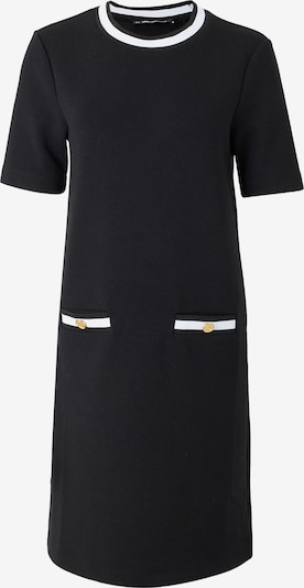 Karl Lagerfeld Šaty 'Essential' - černá / bílá, Produkt