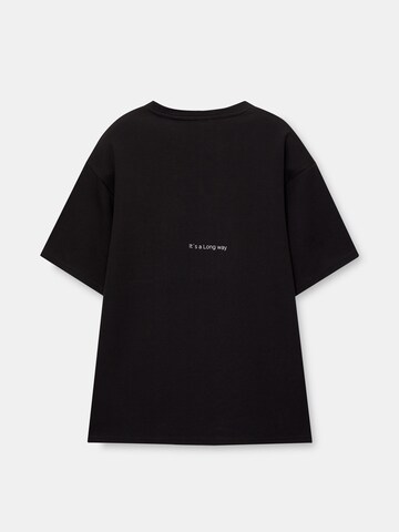 Pull&Bear Shirt in Zwart