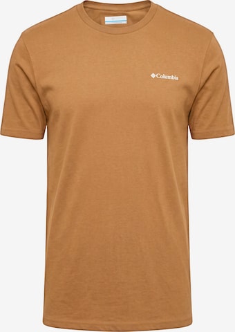 COLUMBIA Funktionsshirt 'CSC™' in Braun: Vorderseite