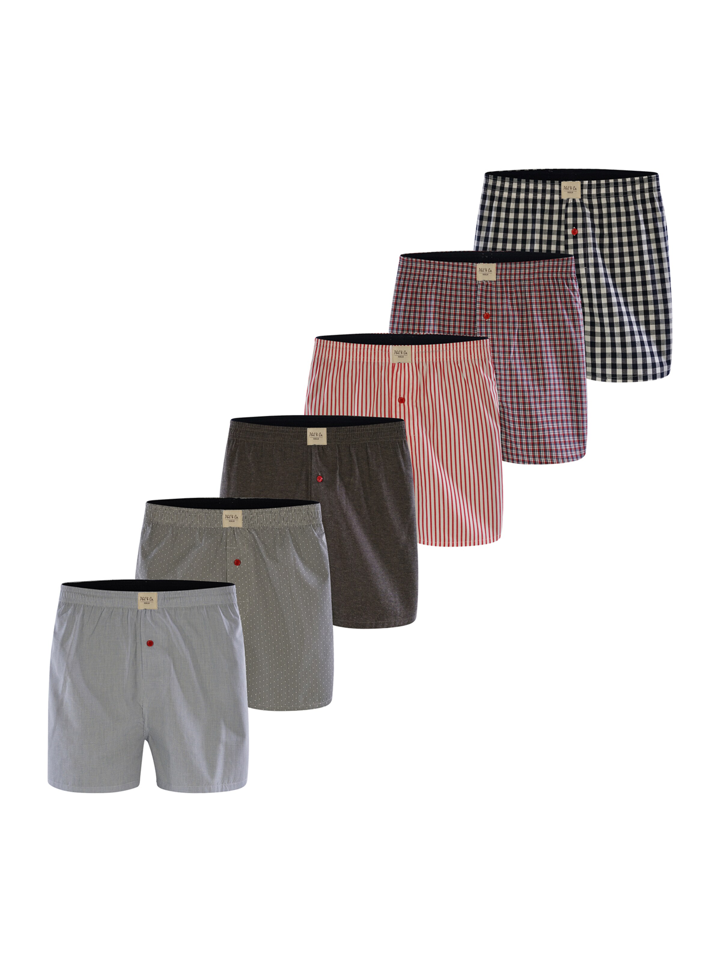 Phil & Co. Berlin Boxer shorts in Mixed colours: front