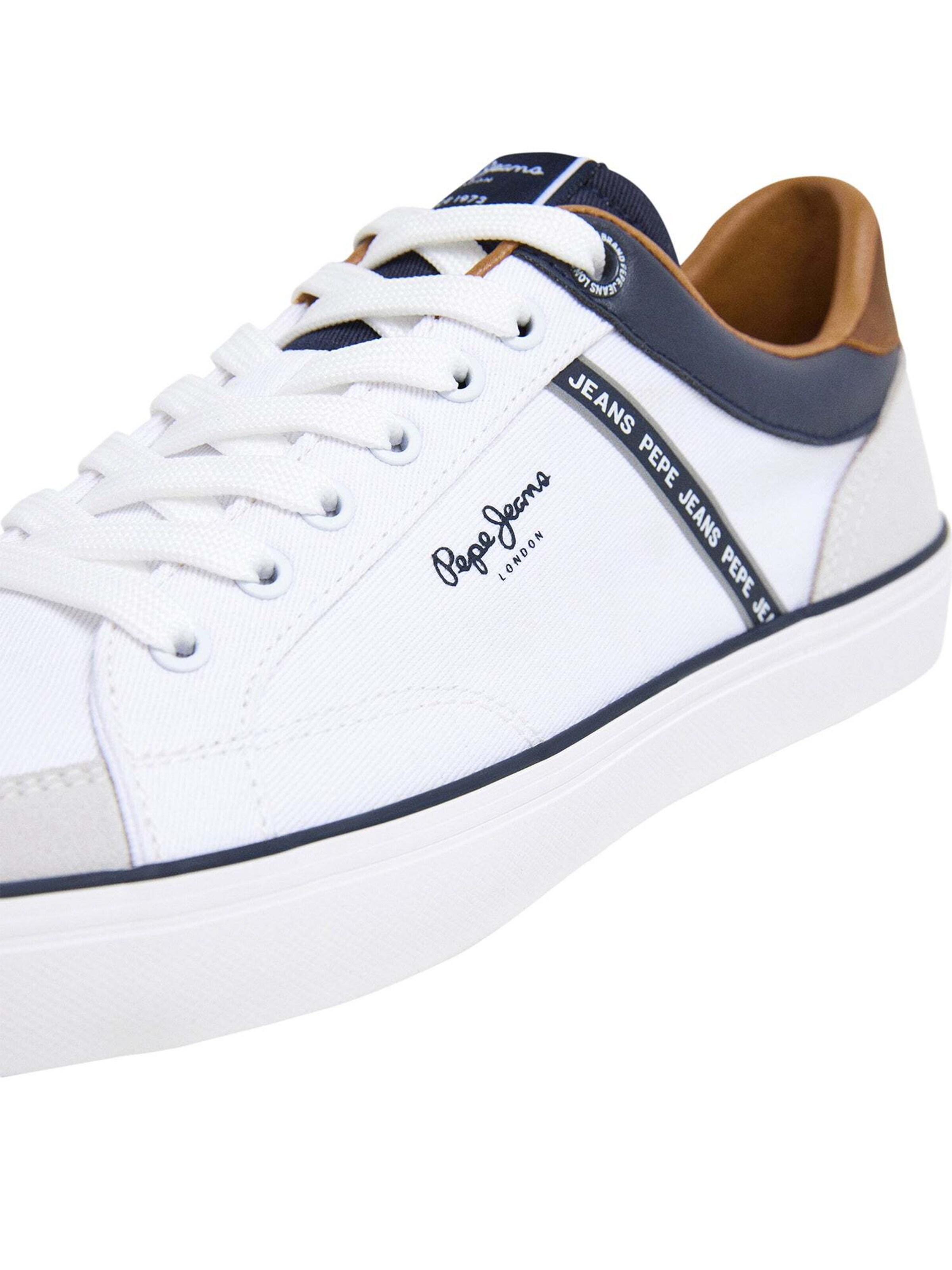 Pepe Jeans Sneaker 'Kenton Stage' in Weiß