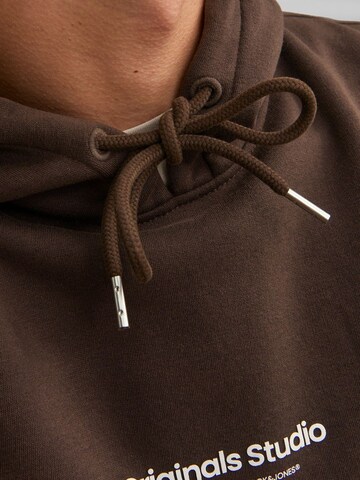 JACK & JONES Sweatshirt 'Vesterbro' in Braun