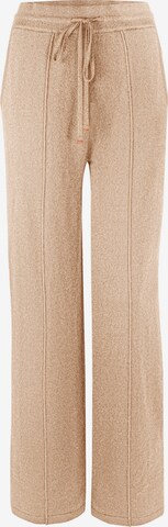 Marc & André Loose fit Pants 'HIDDEN DIAMOND' in Beige: front