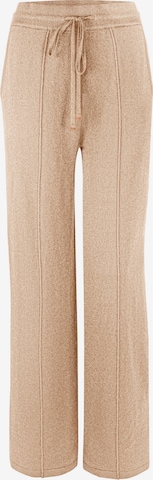 Marc & André Loosefit Hose 'HIDDEN DIAMOND' in Beige: predná strana