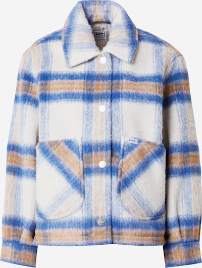 Lee Prijelazna jakna 'CROPPED WOOL JACKET' u boja devine dlake (camel) / boja slonovače / plava, Pregled proizvoda