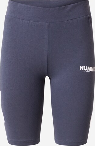 Pantalon de sport 'Legacy' Hummel en bleu : devant