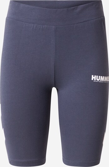 Hummel Pantalon de sport 'Legacy' en bleu marine / blanc, Vue avec produit