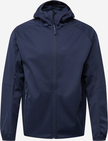 Veste outdoor 'FELDBERG' JACK WOLFSKIN en bleu : devant