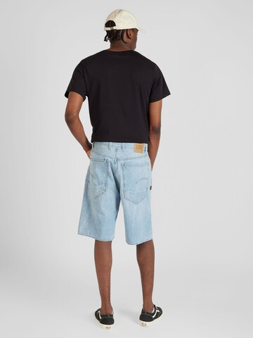 G-Star RAW Wide Leg Shorts in Blau