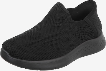 CoolWalk Classic Flats in Black: front