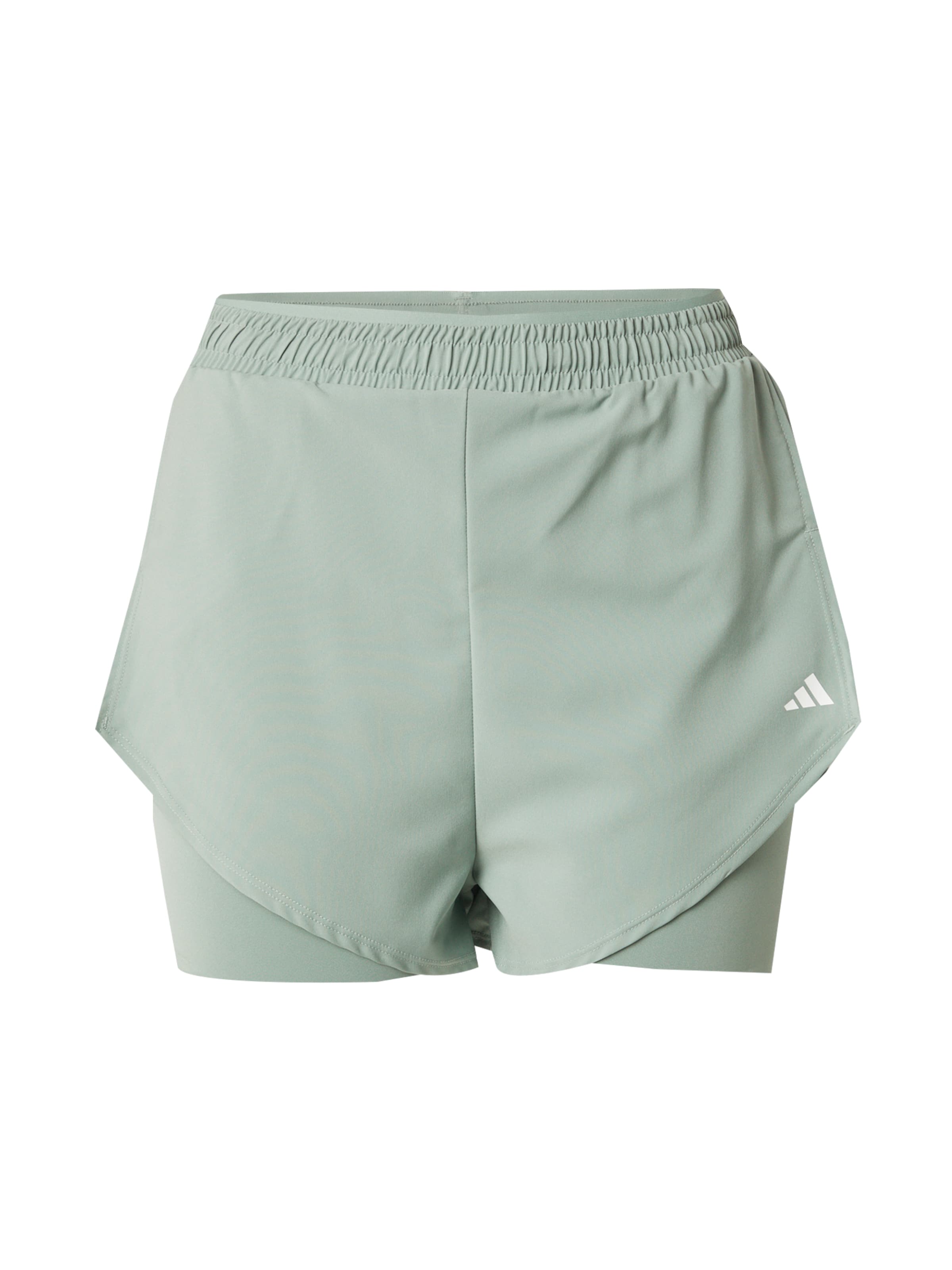 ADIDAS PERFORMANCE Спортен панталон 'Designed For Training' в зелено: отпред