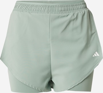 ADIDAS PERFORMANCE Спортивные штаны 'Designed For Training' в Зеленый: спереди
