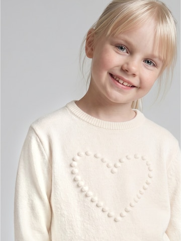 TOM TAILOR Sweater in White