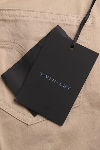 Twin Set Pants in S in Brown