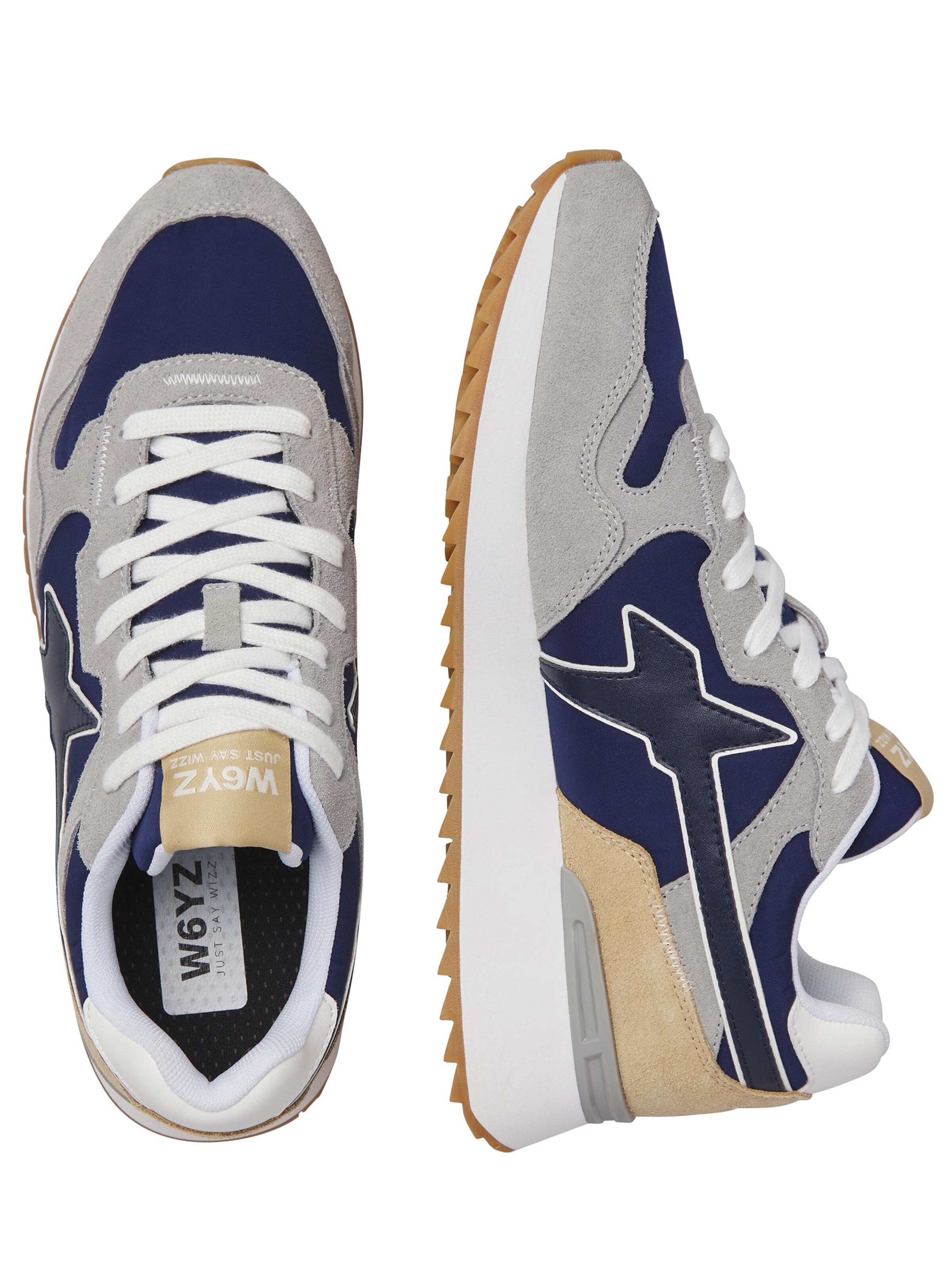 W6YZ Platform trainers in Grey