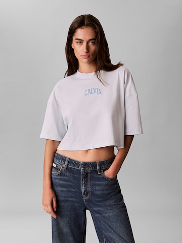 Calvin Klein Jeans Shirt in White: front