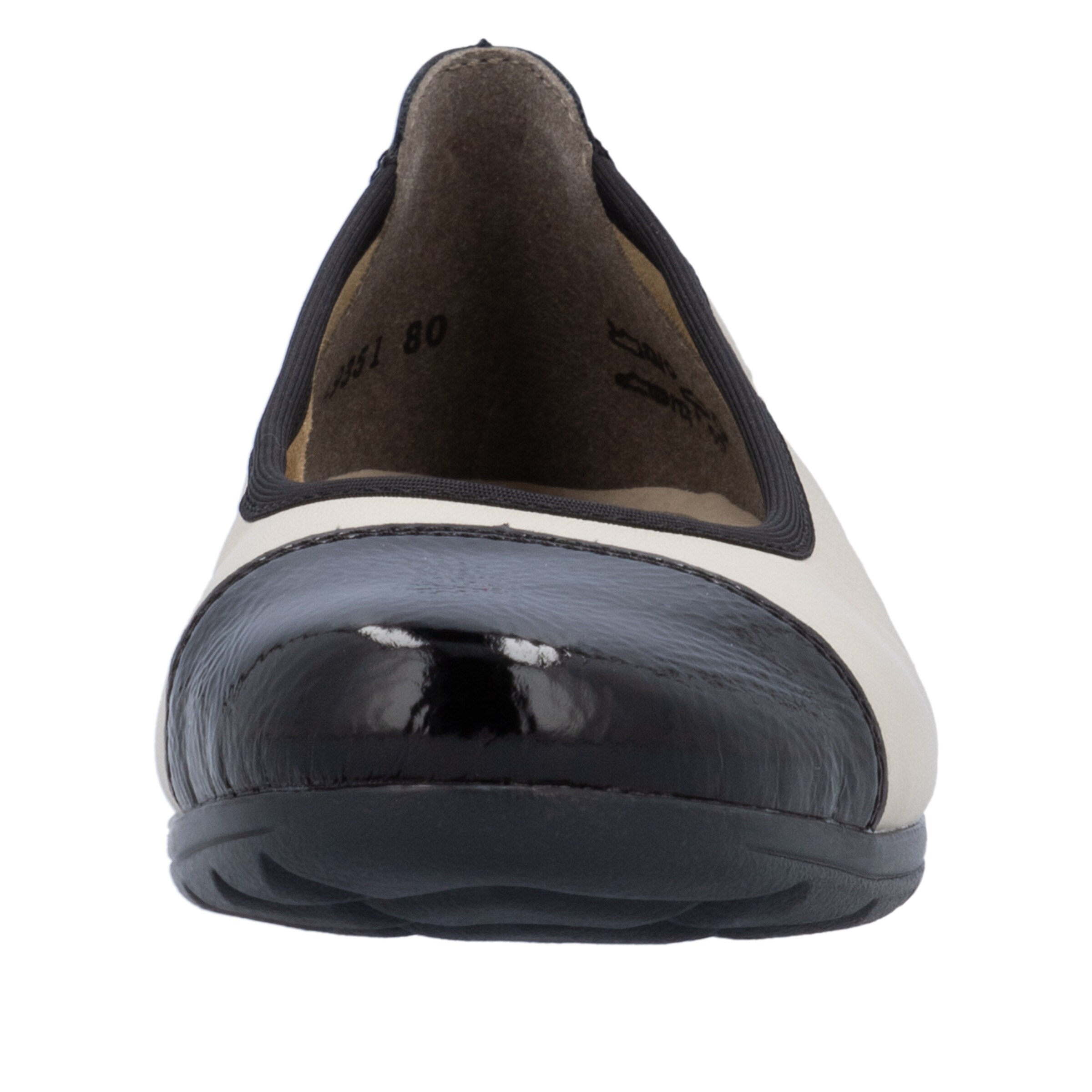 Ballerines à lanières Rieker en beige