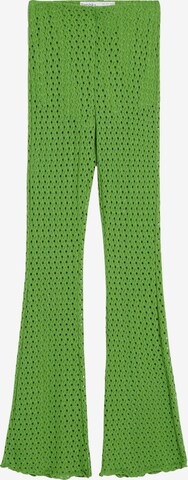 Bershka Kalhoty – zelená: přední strana