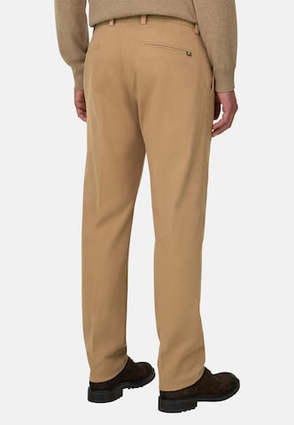 Boggi Milano Slim fit Chino trousers in Yellow: back